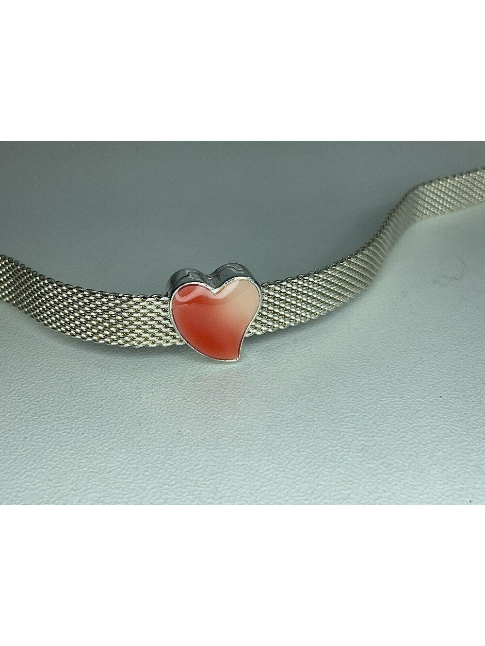 Pandora Reflexions Symmetrical Enamel Heart Charm Retired